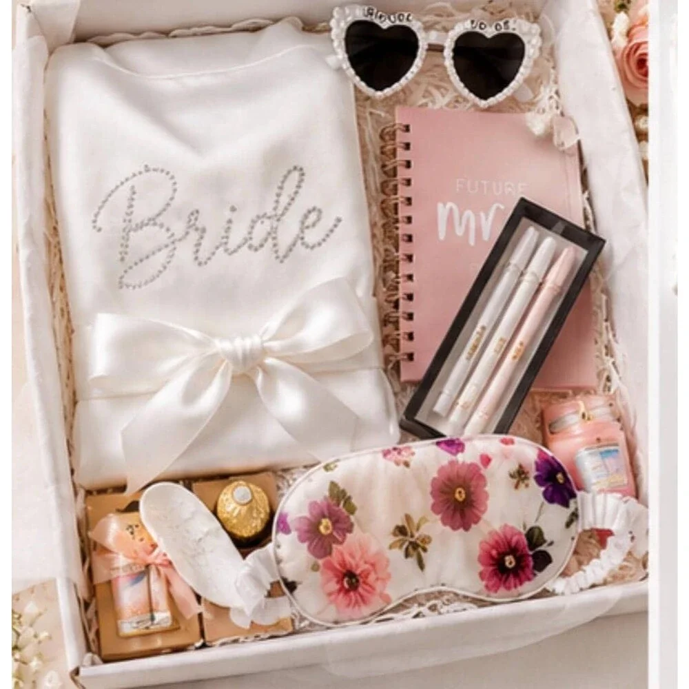 Bride Gift Box | Future Mrs Luxury Keepsake Set, Bridal Shower Essentials